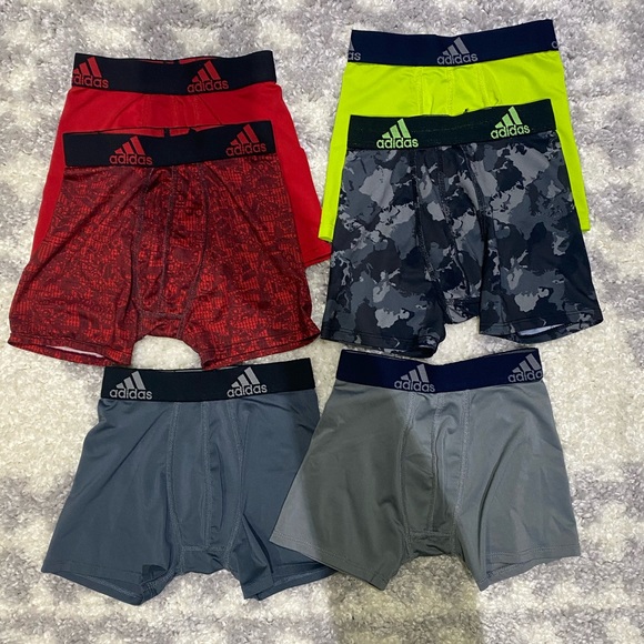 adidas Other - SIX Pairs of Adidas Boys Boxer Briefs